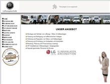 Tablet Screenshot of lueftungs-technik.at